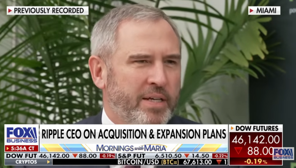 Garlinghouse ให้สัมภาษณ์กับ FOX Business ( ที่มา : FOX Business )
