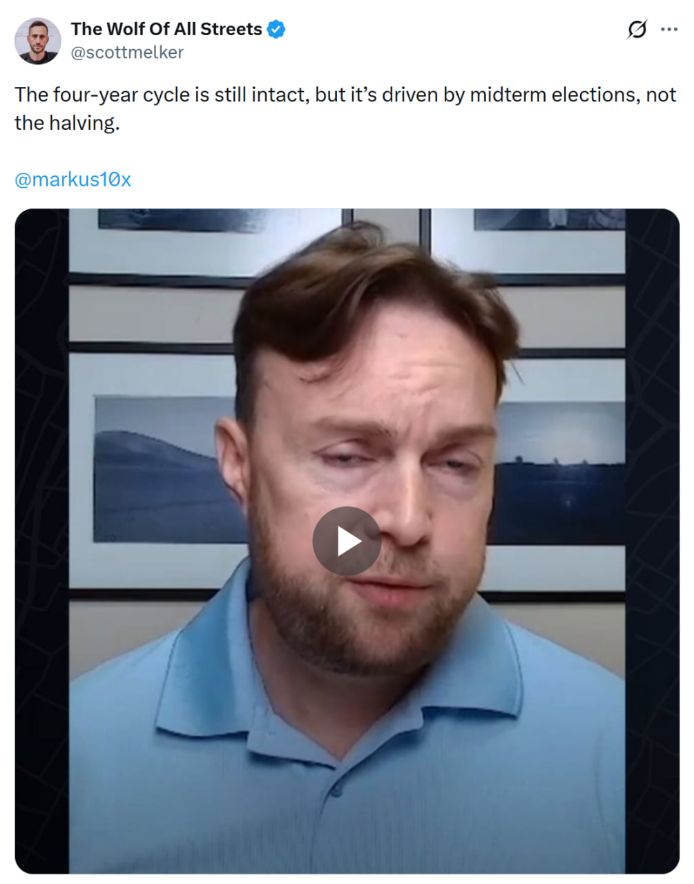 กล่าวว่าวัฏจักร 4 ปี ยังไม่สิ้นสุด ( ที่มา : The Wolf Of All Streets )