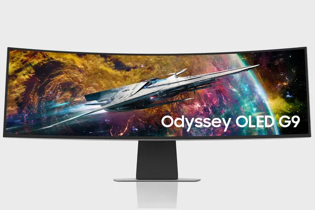 <i>Samsung Odyssey G95SC หน้าจอ 49 นิ้ว<br>รูปภาพ: Samsung</i>