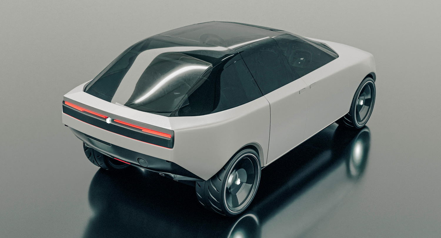 <i>ภาพคอนเซปต์ Apple Car โดยเว็บไซต์&nbsp;Vanarama</i>