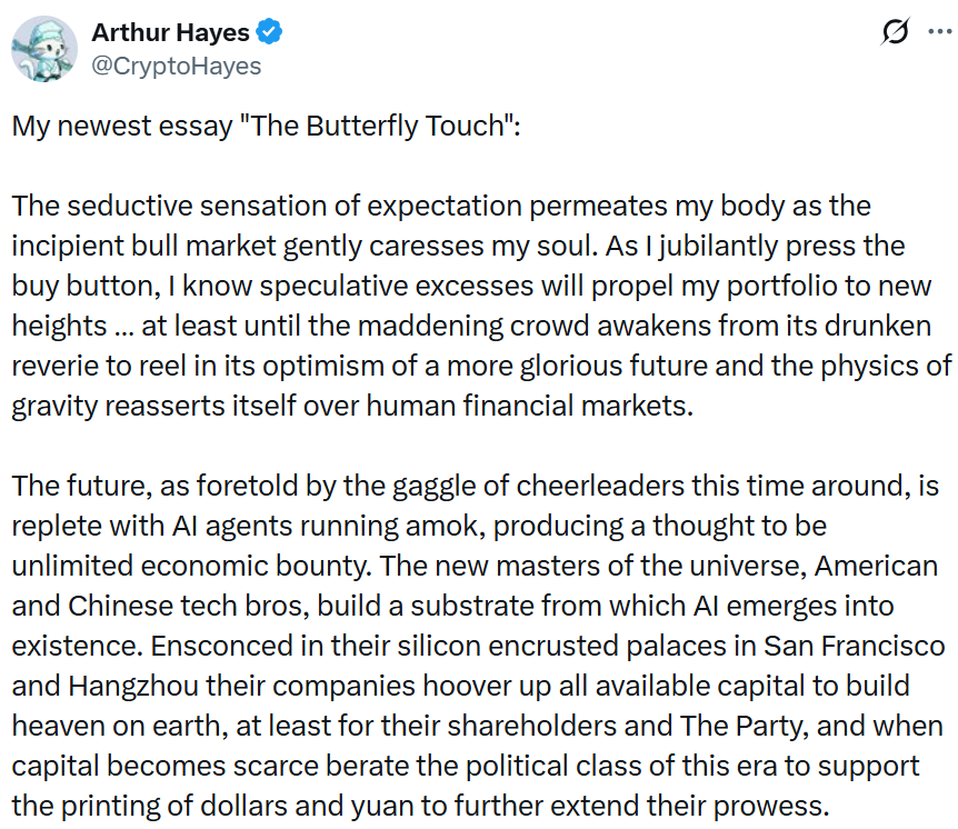 ( ที่มา :&nbsp;Arthur Hayes )