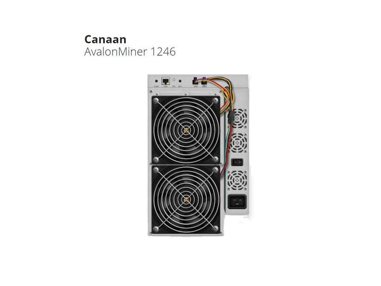 Canaan รุ่น AvalonMiner 1246 ภาพจาก Canaan