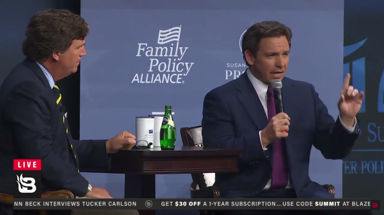 <i>Ron DeSantis กล่าวถึง CBDC ในงาน&nbsp;Family Leader summit 2023</i>