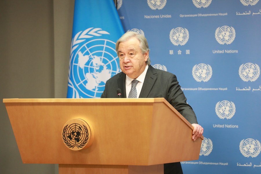 António Guterres เลขาธิการสหประชาชาติ