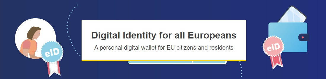 <i>European digital identity framework&nbsp;(eID)<br>รูปภาพ:&nbsp; commission.europa</i>
