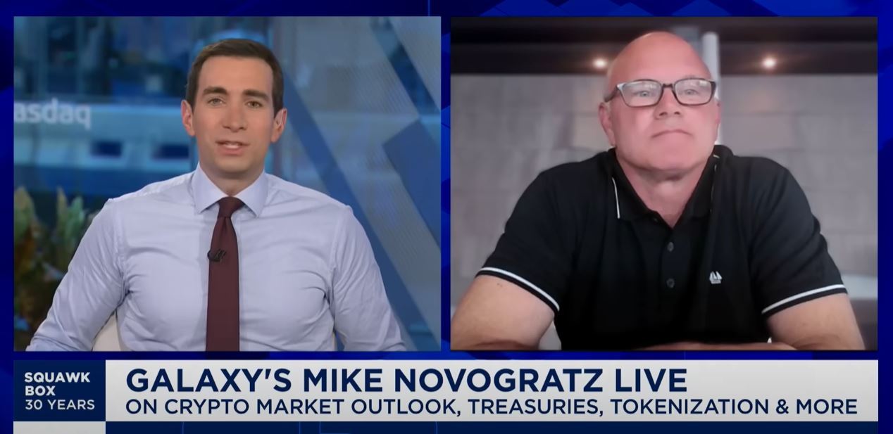 Novogratz มองว่า Bitcoin กำลังอยู่ในช่วงปรับฐานในขณะที่บริษัทต่างๆ สะสม Altcoin ( ที่มา : YouTube )