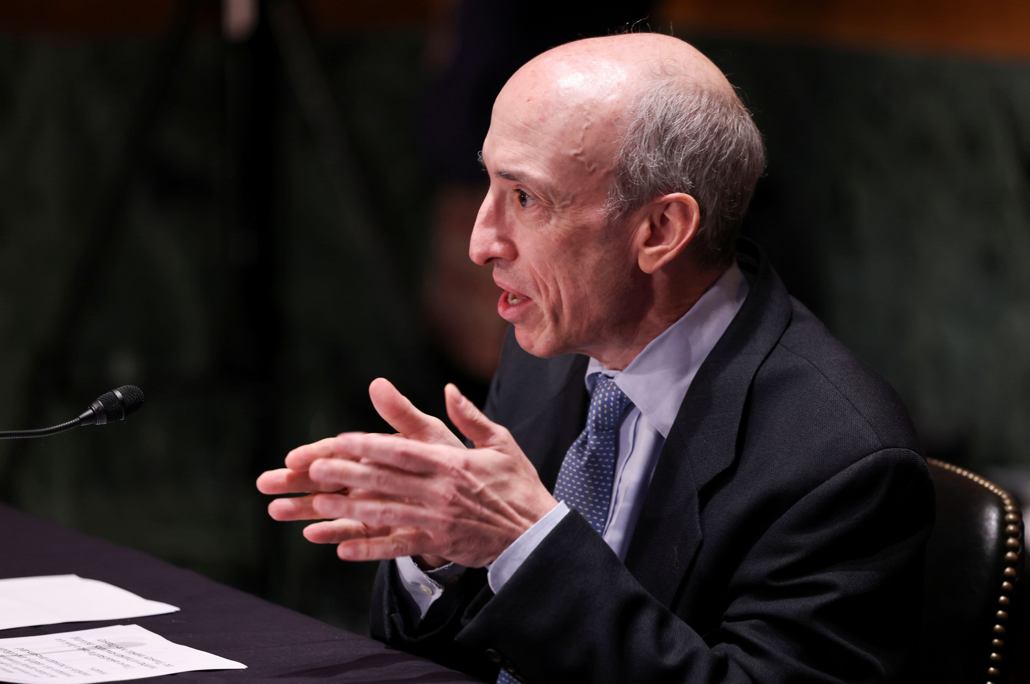 <i>'Gary Gensler' ประธานสำนักงาน ก.ล.ต. สหรัฐฯ<br>รูปภาพ: CNBC</i>