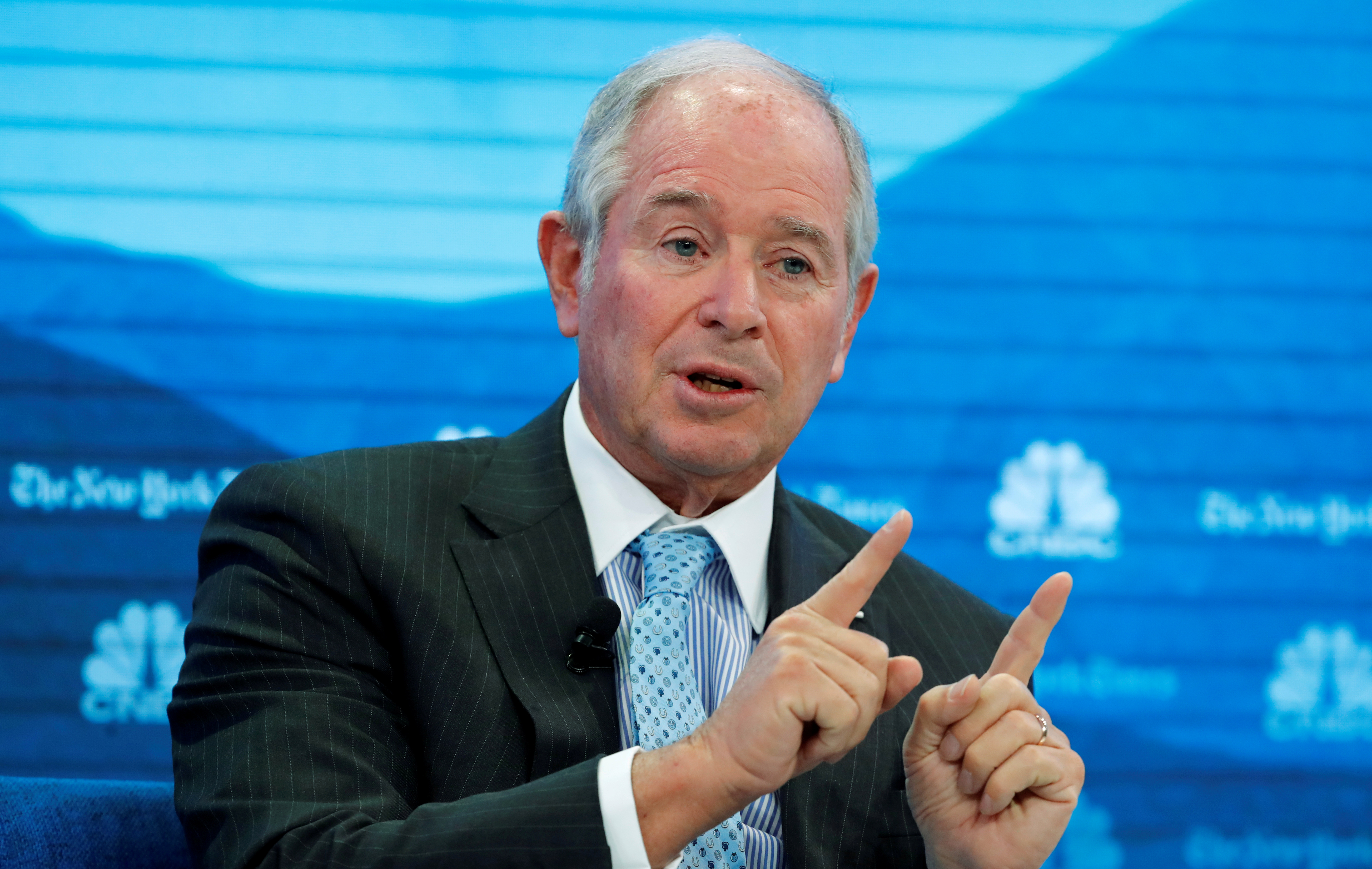 Steve Schwarzman CEO ของ&nbsp;Blackstone ( ที่มา : Reuters )
