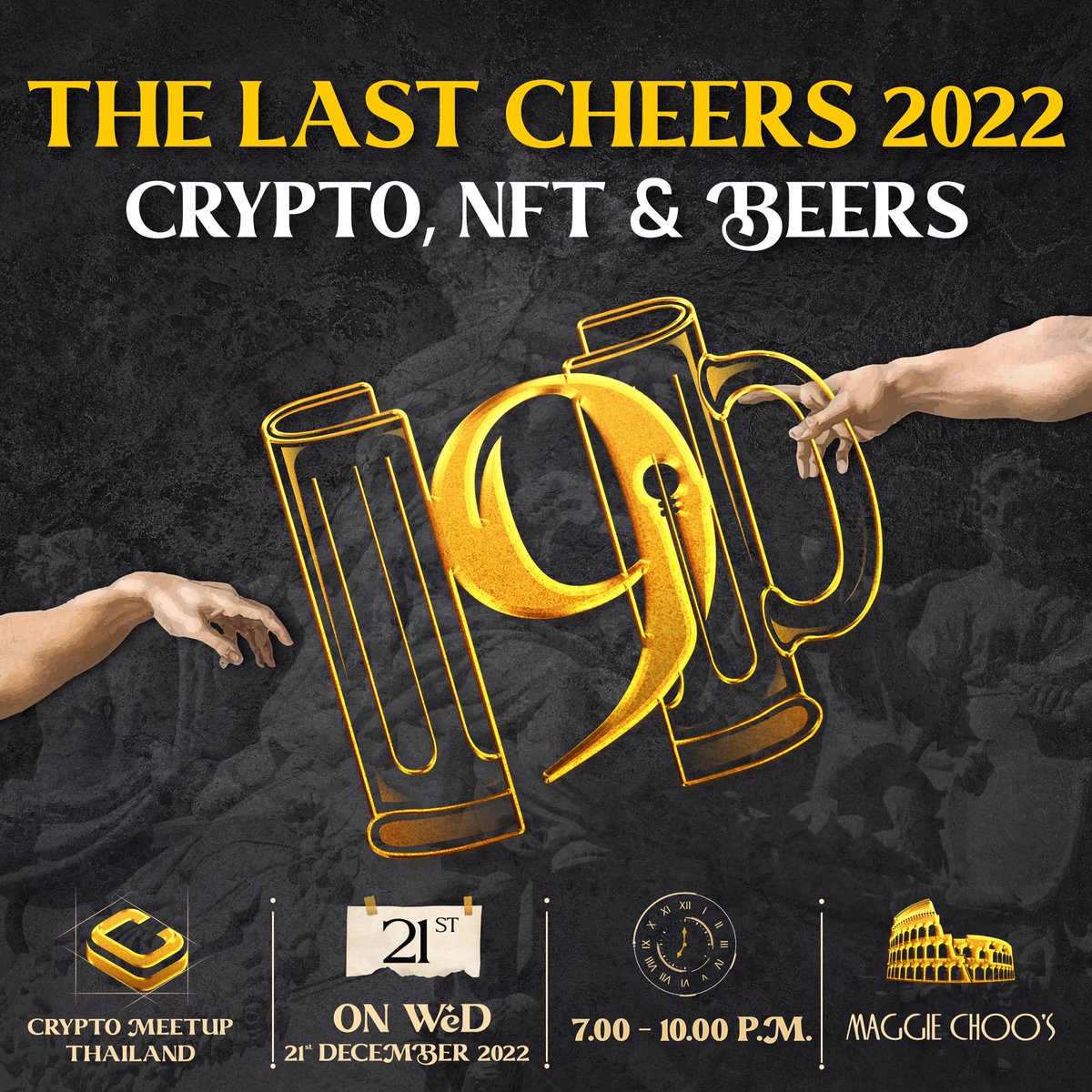 Crypto Meetup - Crypto, NFT and Beers ครั้งที่ 9 The Last Cheers 2022