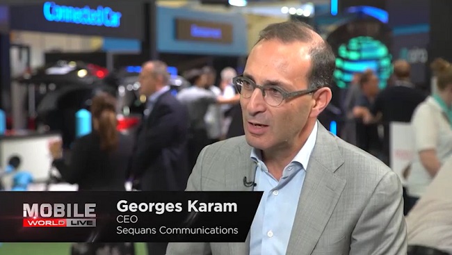 Georges Karam CEO ของ Sequans ( ที่มา : Mobileworldlive )