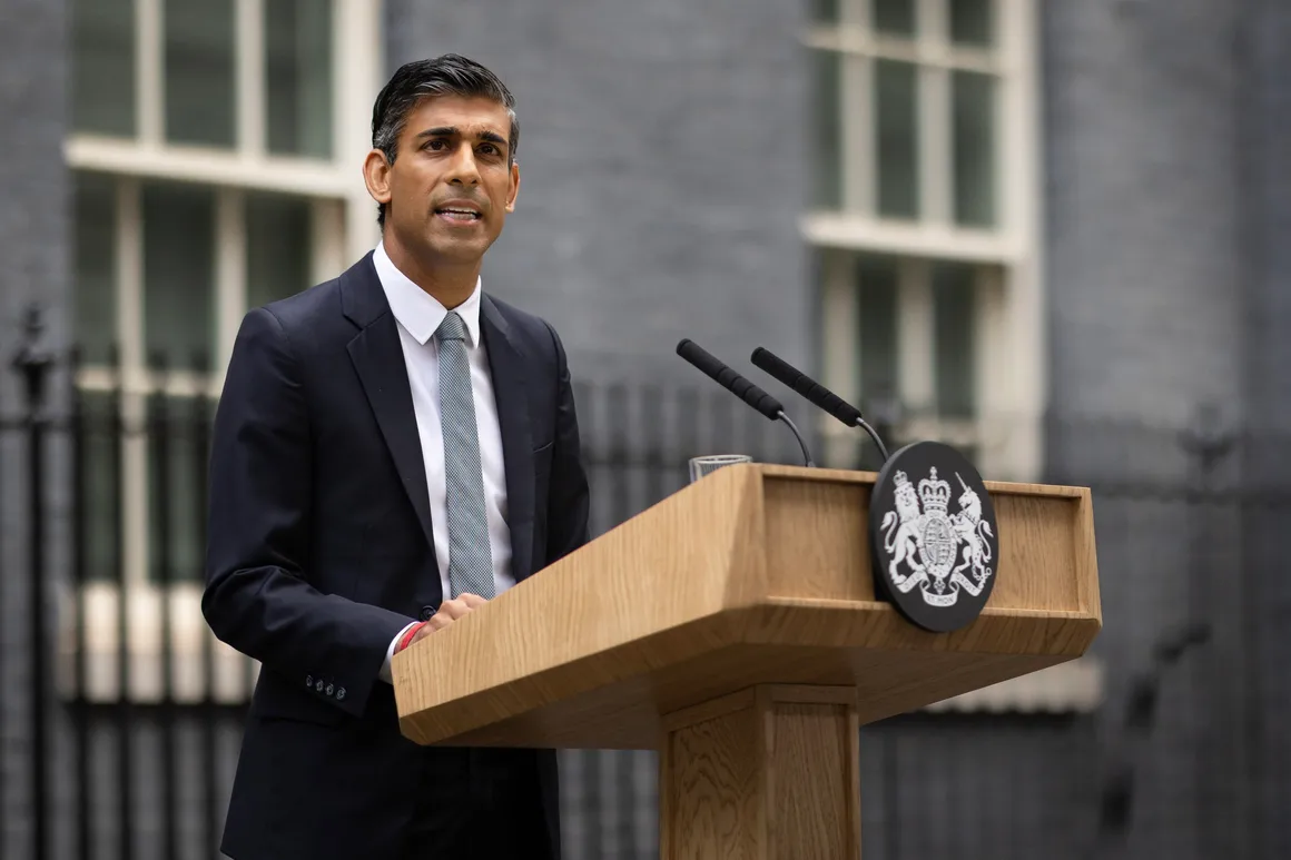 <i>Rishi Sunak นายกรัฐมนตรีอังกฤษ<br>รูปภาพ:&nbsp;Dan Kitwood/Getty Images</i>